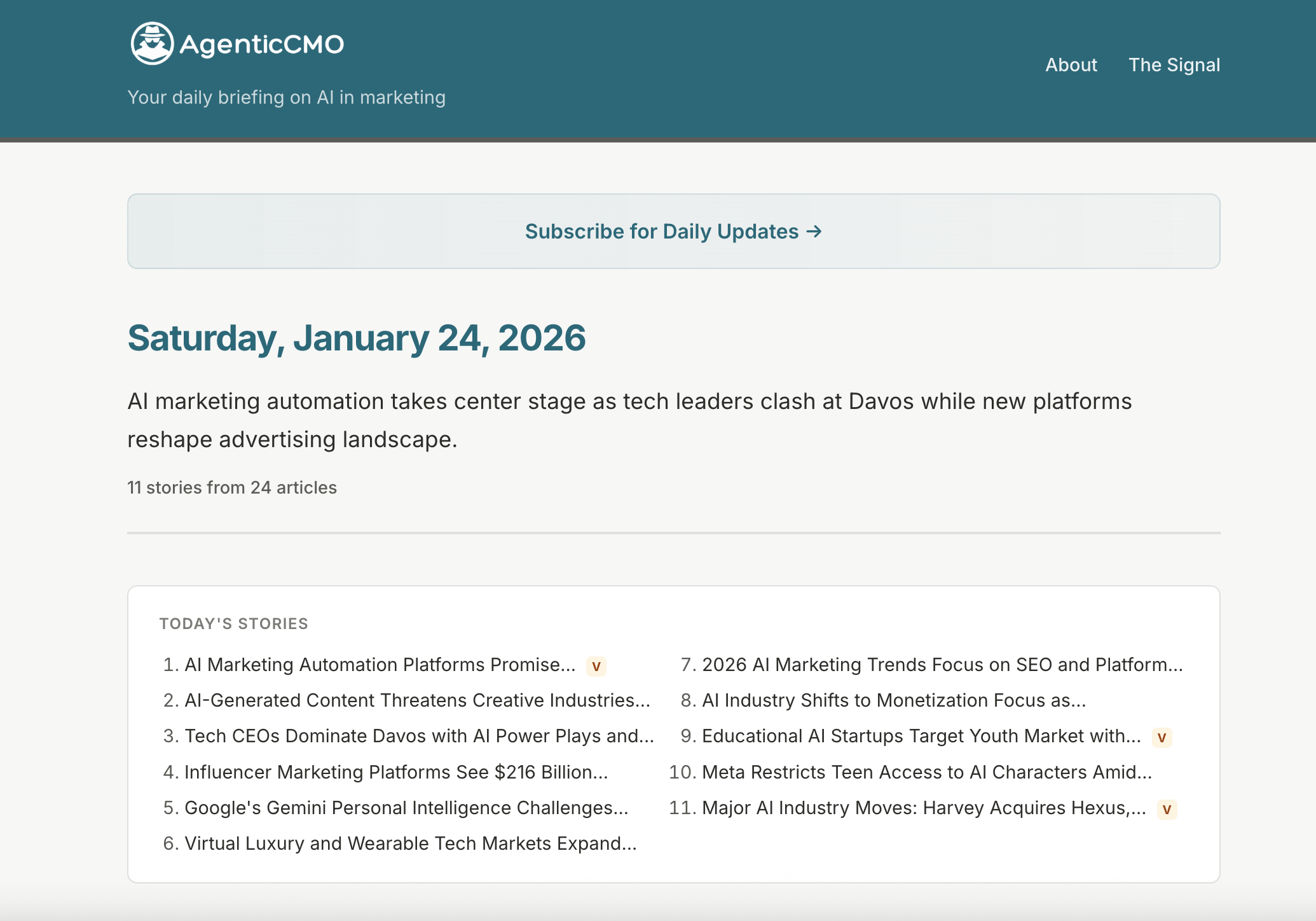 Introducing the Daily Digest